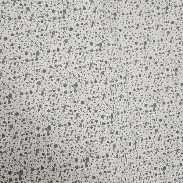 Algodón efecto mancha pintura blanco y verde