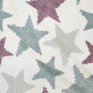 Manta Polar Estrellas – Tejido Suave y Cálido para Invierno
