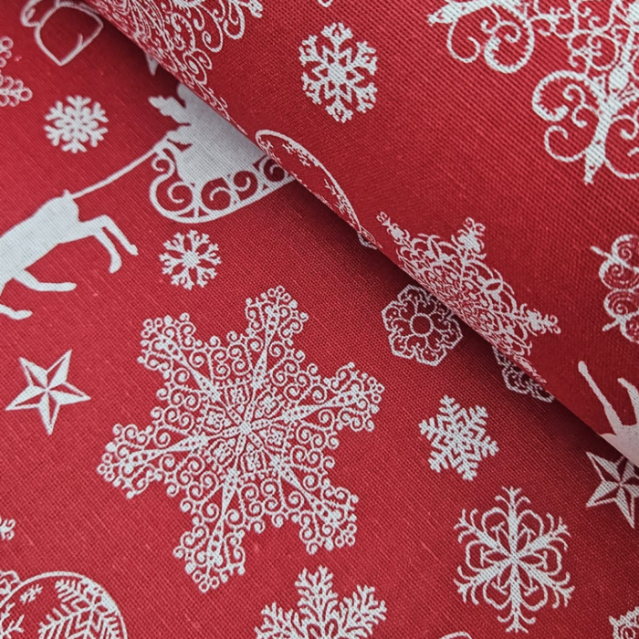 Mantel de Navidad de Lurex 280 cm ancho 2