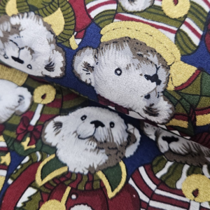 Popelín osos de Navidad algodón 100% 150 cm